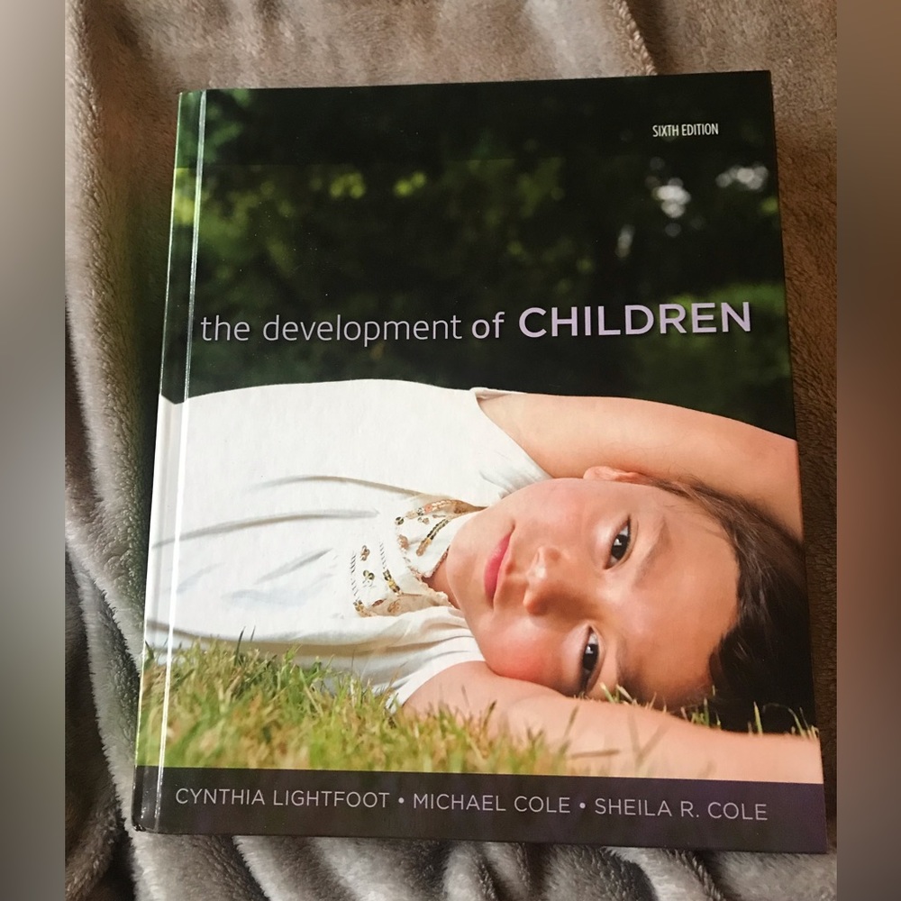 Child development hardcover text book